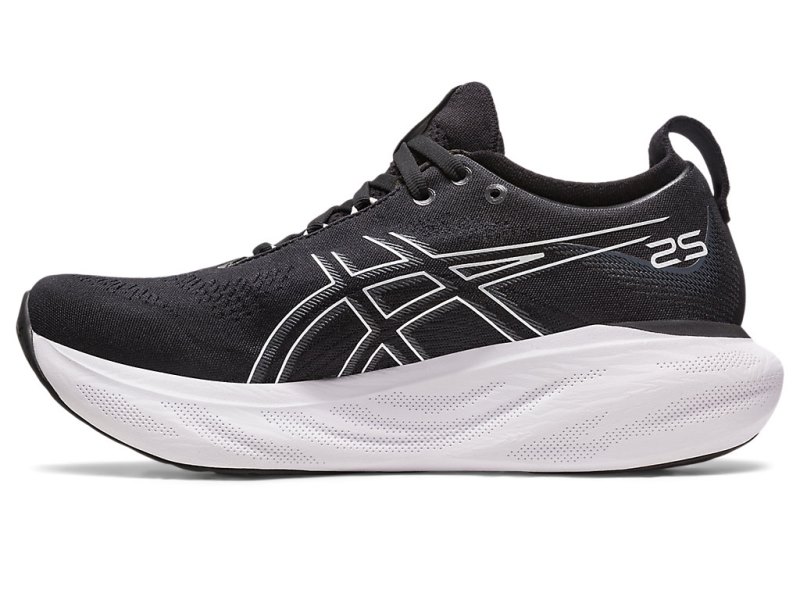 Asics Gel-nimbus 25 Tenisiće Ženske Crne Srebrne | RS6616-785