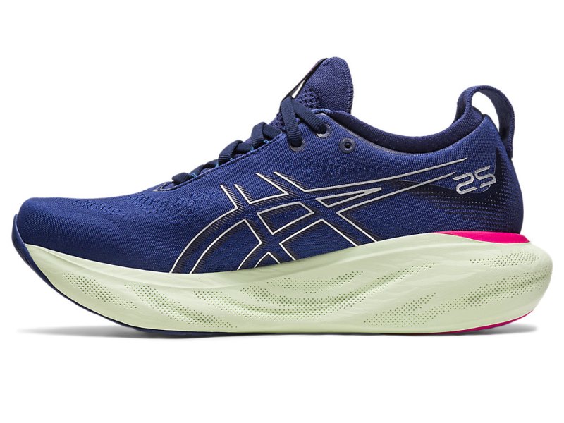 Asics Gel-nimbus 25 Tenisiće Ženske Indigo Plave Srebrne | RS7841-135