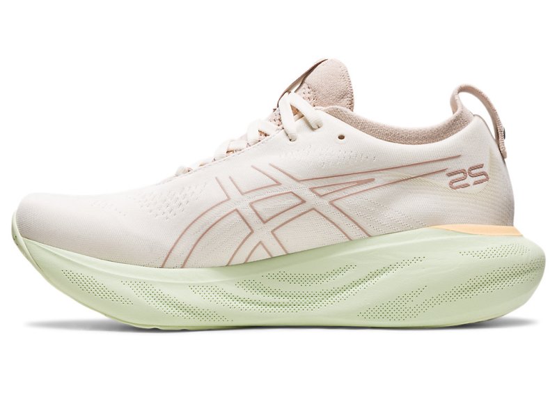 Asics Gel-nimbus 25 Tenisiće Ženske Krem Svijetlo Koraljne | RS3970-882