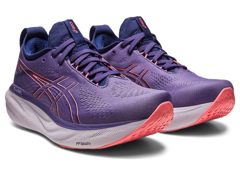 Asics Gel-nimbus 25 Tenisiće Ženske Ljubičaste Koraljne | RS9393-319