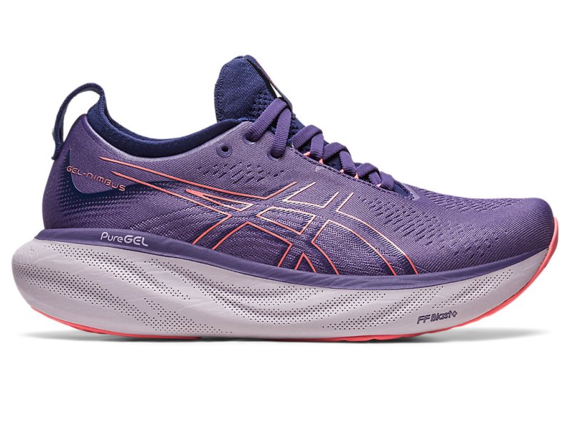 Asics Gel-nimbus 25 Tenisiće Ženske Ljubičaste Koraljne | RS9393-319