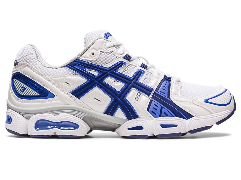 Asics Gel-nimbus 9 Patike Muške Bijele Indigo Plave | RS7240-144