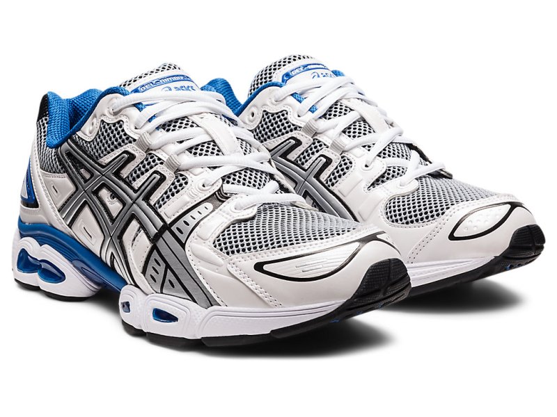 Asics Gel-nimbus 9 Patike Muške Bijele Plave | RS0538-209