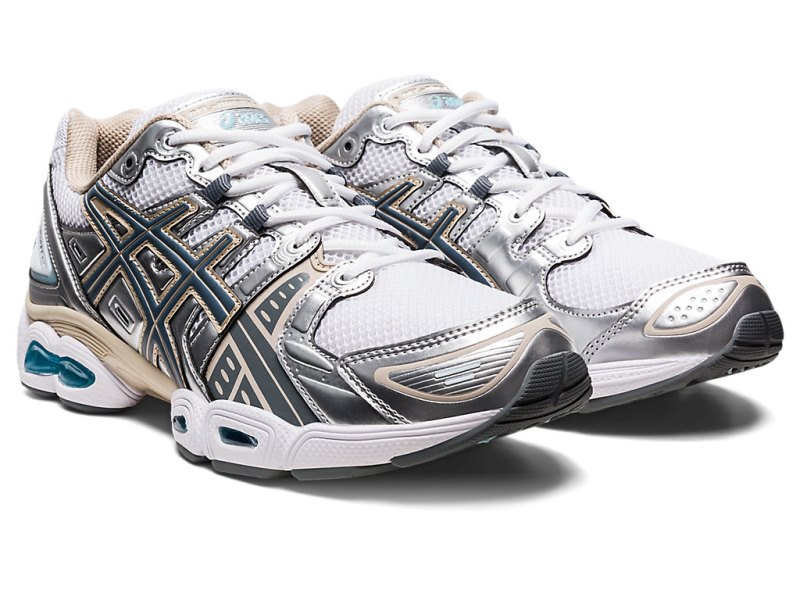 Asics Gel-nimbus 9 Patike Muške Bijele Sive | RS7738-692