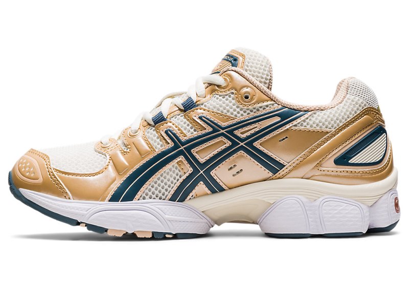 Asics Gel-nimbus 9 Patike Ženske Krem Sive Plave | RS4956-891