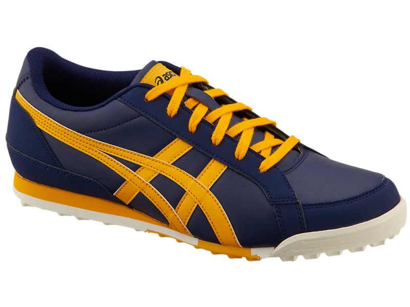 Asics Gel-preshot Classic 3 Cipele Za Golf Muške Tamnoplave Narančaste Cvjetne | RS2240-293