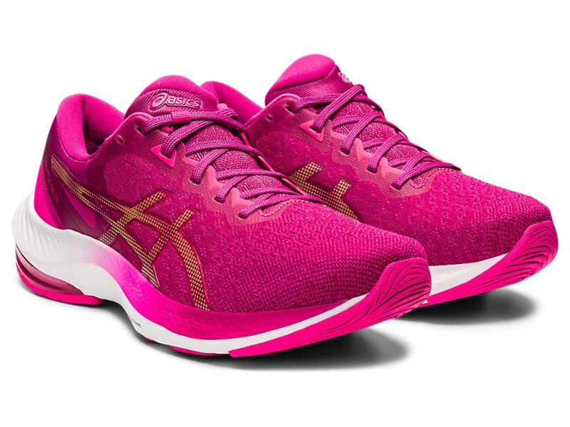 Asics Gel-pulse 13 Tenisiće Ženske Fuksije Crvene Žute | RS7854-979