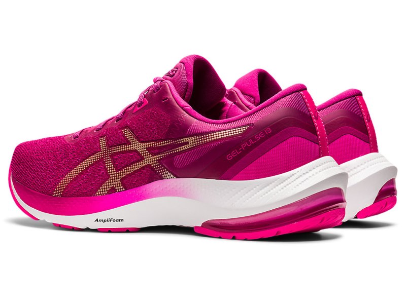 Asics Gel-pulse 13 Tenisiće Ženske Fuksije Crvene Žute | RS7854-979