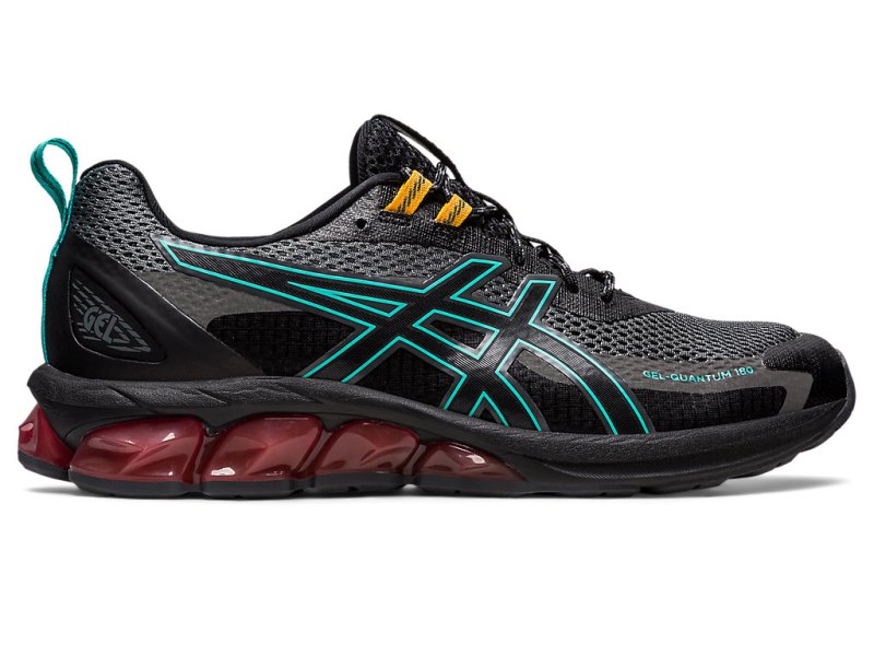 Asics Gel-quantum 180 VII Patike Muške Sive Crne | RS6661-268