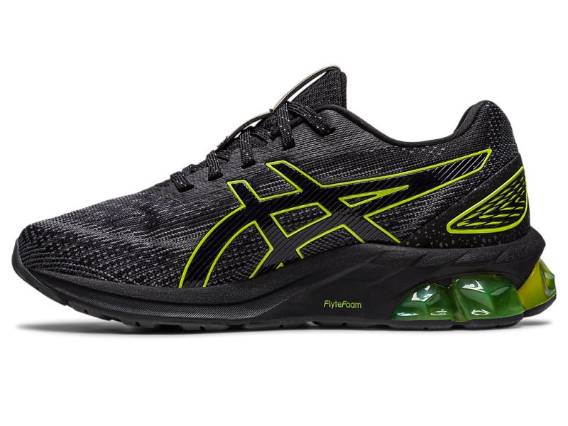 Asics Gel-quantum 180 VII Sports Patike Dječje Crne Svijetlo Zelene | RS0019-153