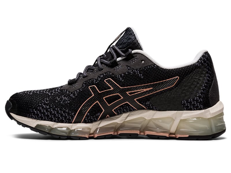 Asics Gel-quantum 360 6 Knit Patike Ženske Crne Sive | RS5467-445