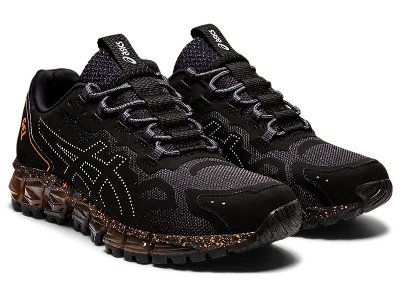 Asics Gel-quantum 360 6 Patike Ženske Crne Narančaste | RS2788-050