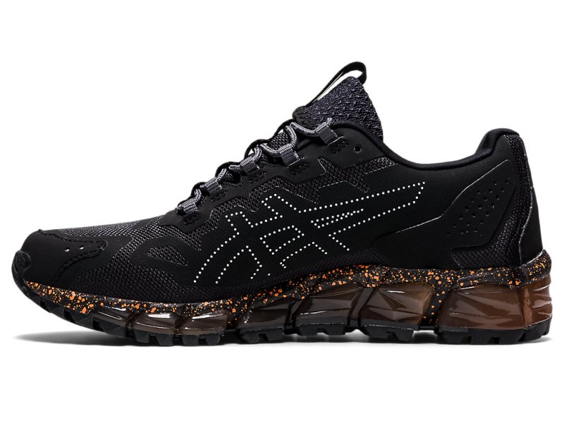 Asics Gel-quantum 360 6 Patike Ženske Crne Narančaste | RS2788-050