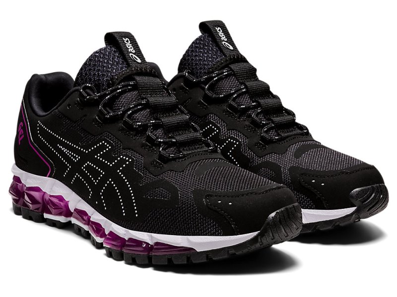 Asics Gel-quantum 360 6 Patike Ženske Crne Ljubičaste | RS6438-027