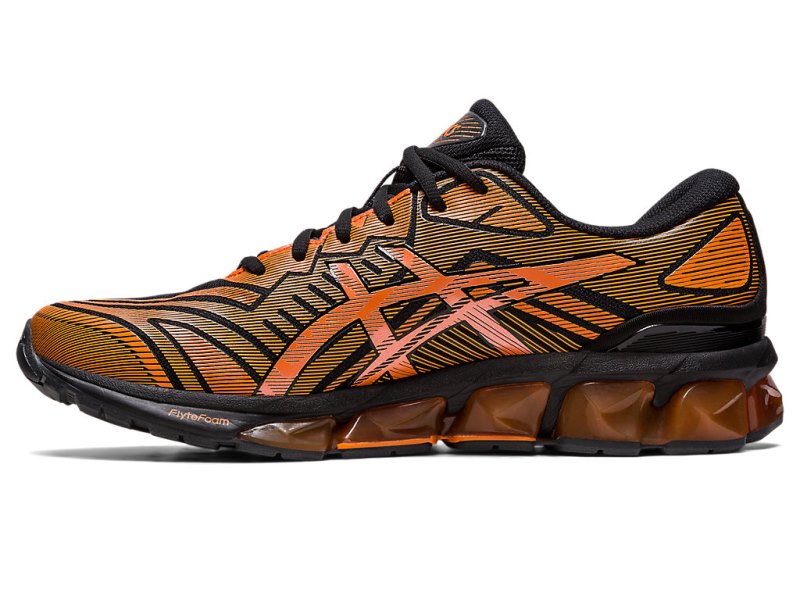 Asics Gel-quantum 360 VII Patike Muške Crne Narančaste | RS0950-385