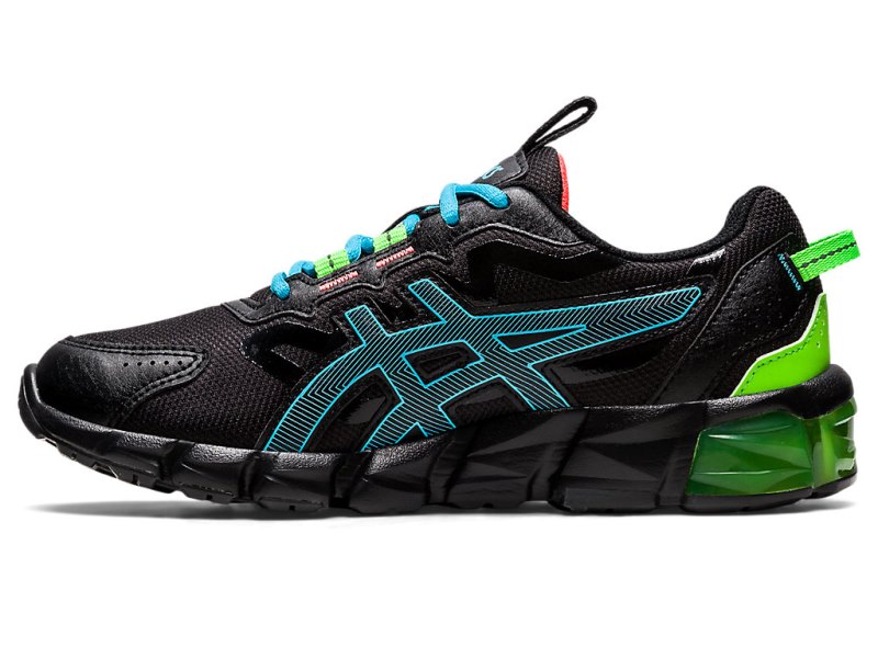 Asics Gel-quantum 90 3 Sports Patike Dječje Crne Svijetlo Tirkizne | RS4019-458