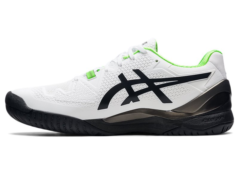 Asics Gel-resolution 8 (2E) Tenisiće Muške Bijele Zelene | RS5008-716