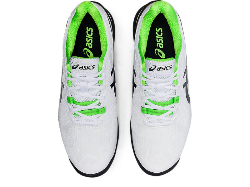 Asics Gel-resolution 8 (2E) Tenisiće Muške Bijele Zelene | RS5008-716