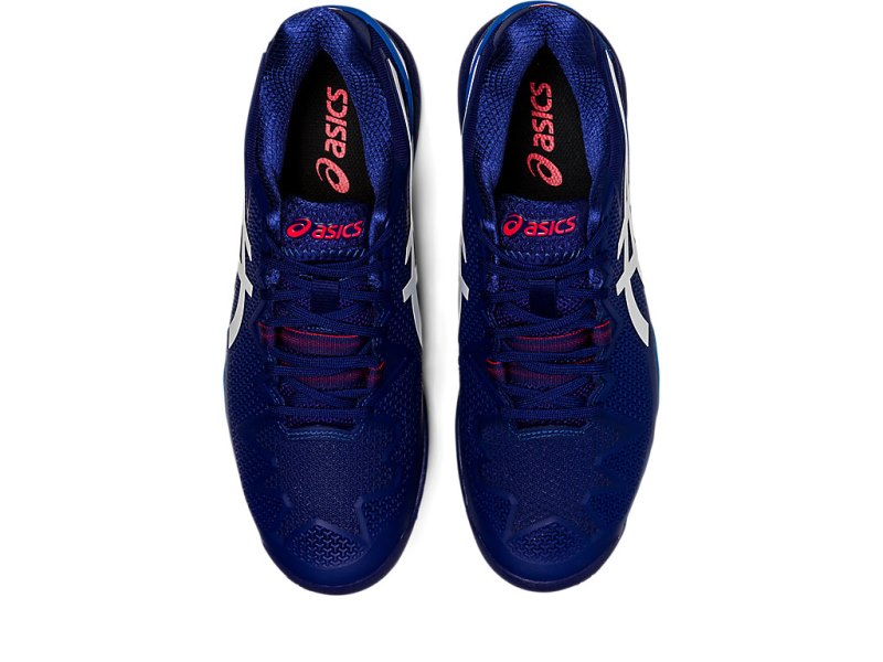 Asics Gel-resolution 8 (2E) Tenisiće Muške Plave Bijele | RS5772-387