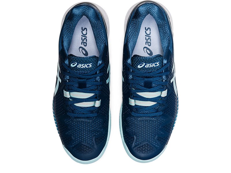 Asics Gel-resolution 8 Clay Tenisiće Ženske Svijetlo Indigo Plave | RS3942-426