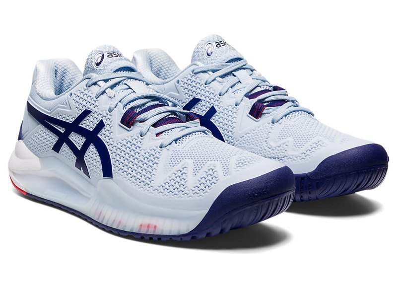 Asics Gel-resolution 8 (D) Tenisiće Ženske Svijetlo Plave Plave | RS6467-592