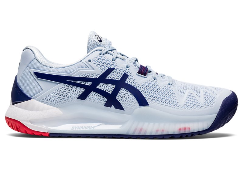 Asics Gel-resolution 8 (D) Tenisiće Ženske Svijetlo Plave Plave | RS6467-592