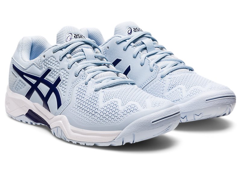 Asics Gel-resolution 8 Sports Patike Dječje Svijetlo Plave Plave | RS6099-345