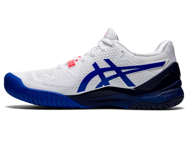 Asics Gel-resolution 8 Tenisiće Ženske Bijele Plave | RS2938-319