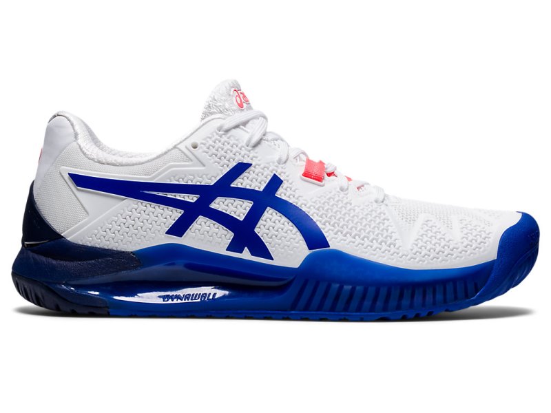 Asics Gel-resolution 8 Tenisiće Ženske Bijele Plave | RS2938-319