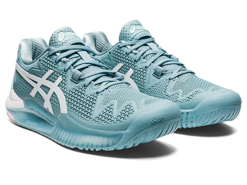 Asics Gel-resolution 8 Tenisiće Ženske Plave Bijele | RS0061-050