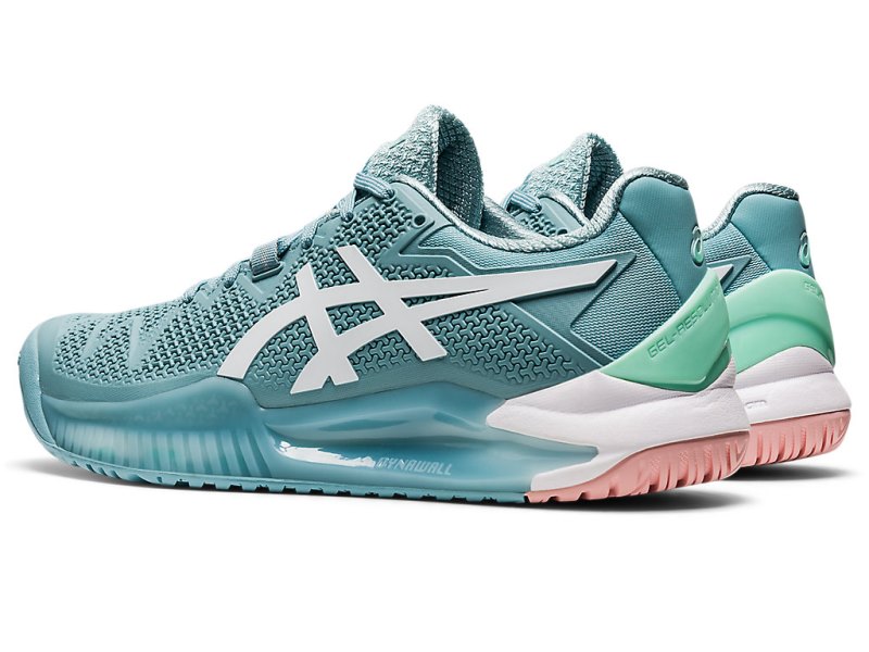 Asics Gel-resolution 8 Tenisiće Ženske Plave Bijele | RS0061-050