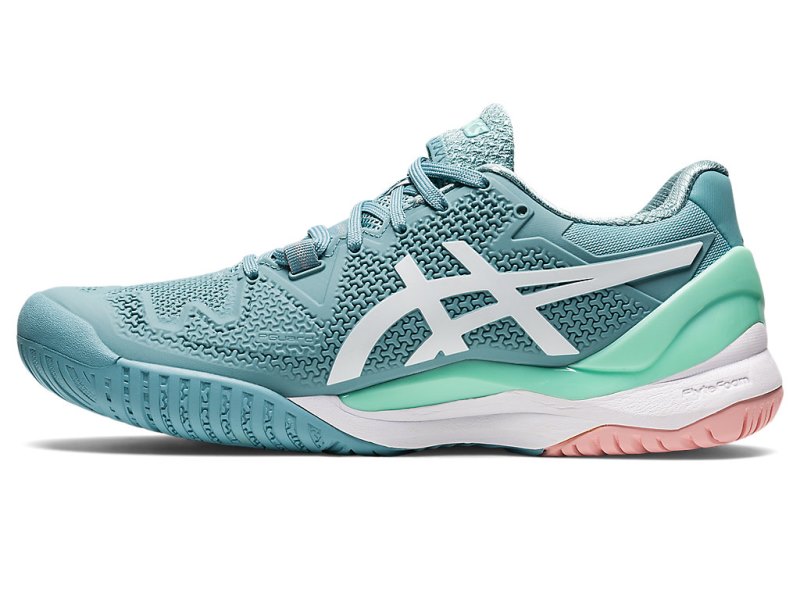 Asics Gel-resolution 8 Tenisiće Ženske Plave Bijele | RS0061-050