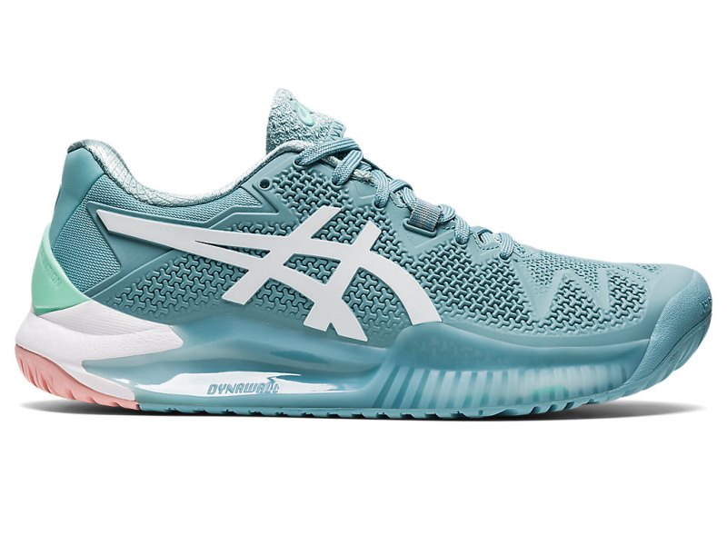 Asics Gel-resolution 8 Tenisiće Ženske Plave Bijele | RS0061-050