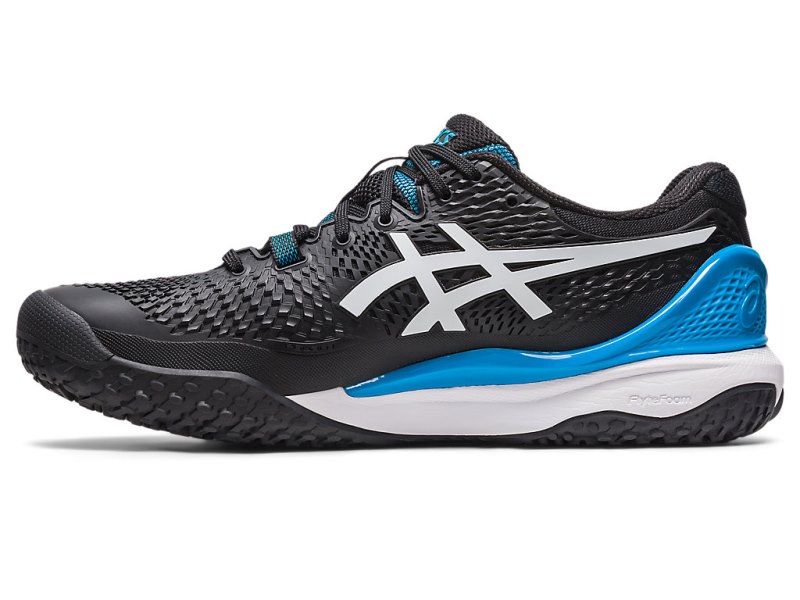 Asics Gel-resolution 9 OC Tenisiće Muške Crne Bijele | RS0503-688