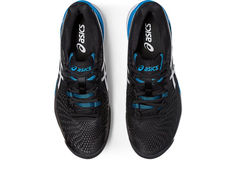 Asics Gel-resolution 9 OC Tenisiće Muške Crne Bijele | RS0503-688