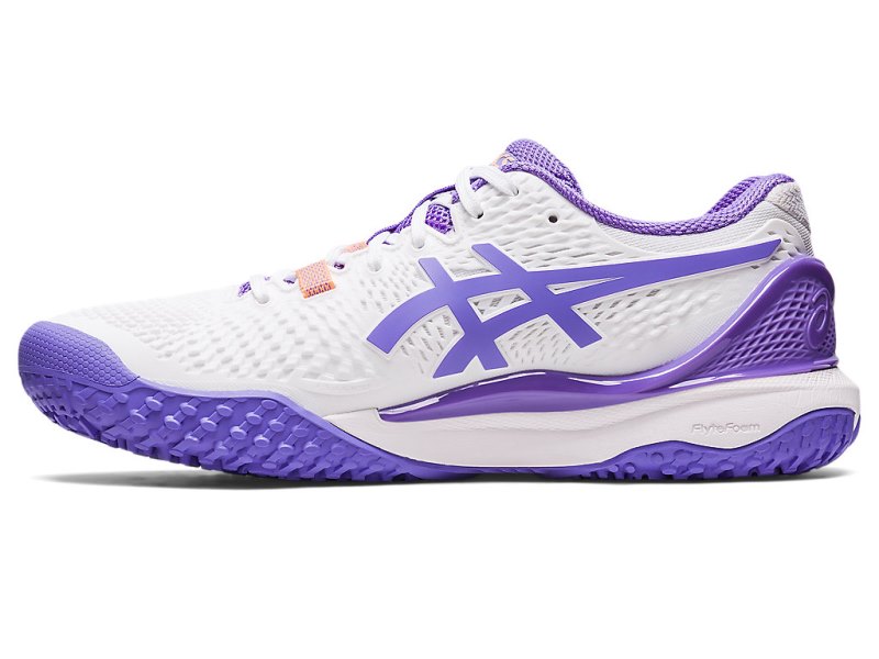 Asics Gel-resolution 9 OC Tenisiće Ženske Bijele Ljubičaste | RS0467-034