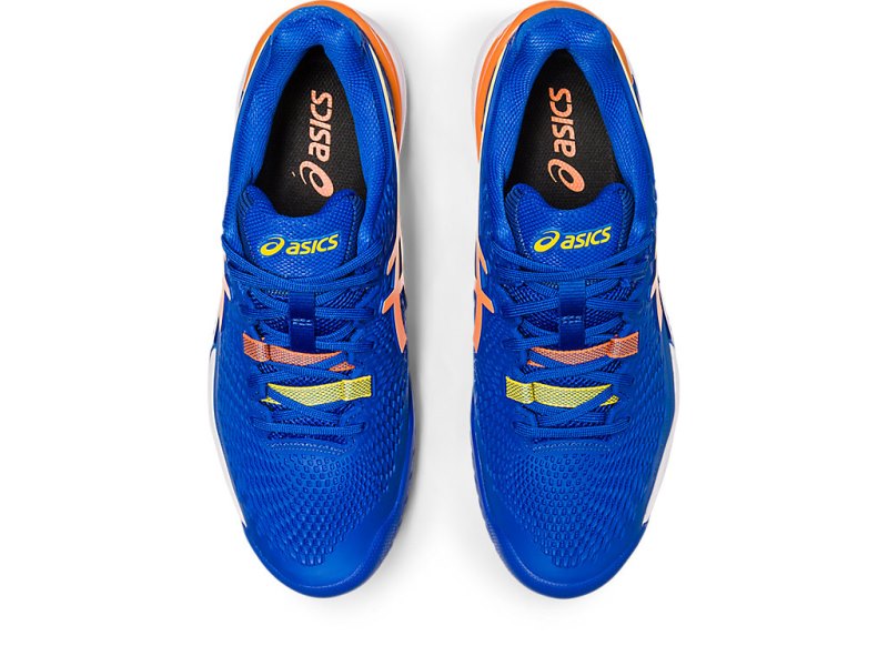 Asics Gel-resolution 9 Tenisiće Muške Plave Narančaste | RS5293-387