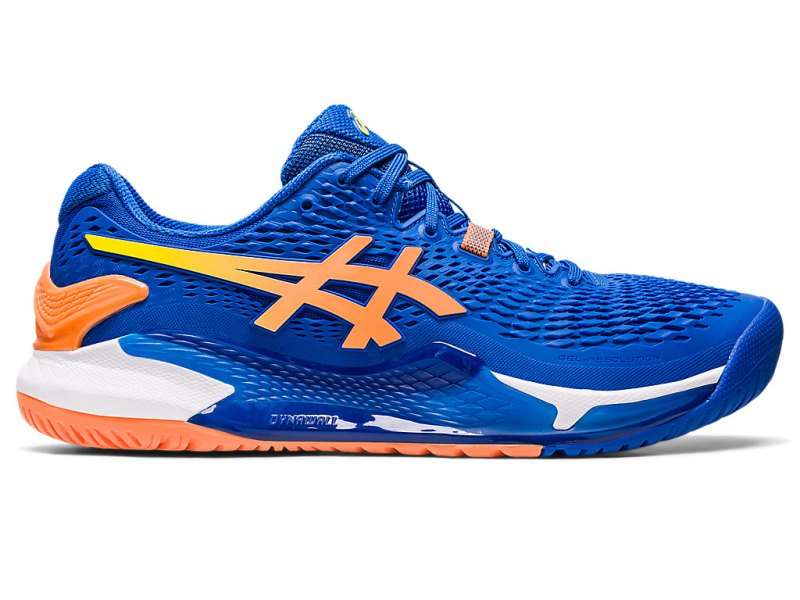 Asics Gel-resolution 9 Tenisiće Muške Plave Narančaste | RS5293-387