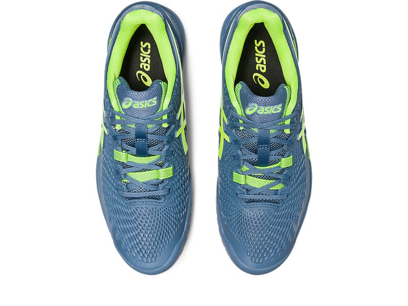 Asics Gel-resolution 9 Tenisiće Muške Sive Plave Zelene | RS8366-117