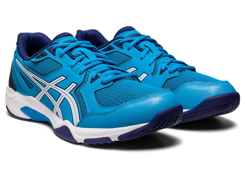 Asics Gel-rocket 10 Tenisice Za Odbojku Muške Plave Bijele | RS0351-482