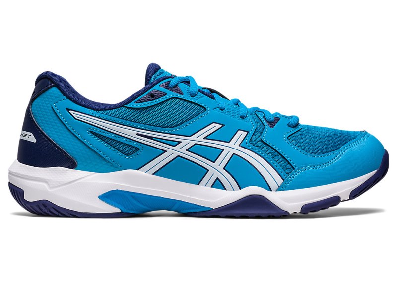 Asics Gel-rocket 10 Tenisice Za Odbojku Muške Plave Bijele | RS0351-482