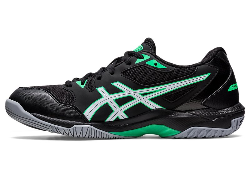 Asics Gel-rocket 10 Tenisice Za Odbojku Muške Crne Tirkizne | RS1314-255