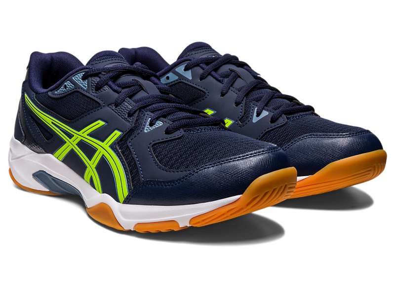 Asics Gel-rocket 10 Tenisice Za Odbojku Muške Crne Zelene | RS1892-908