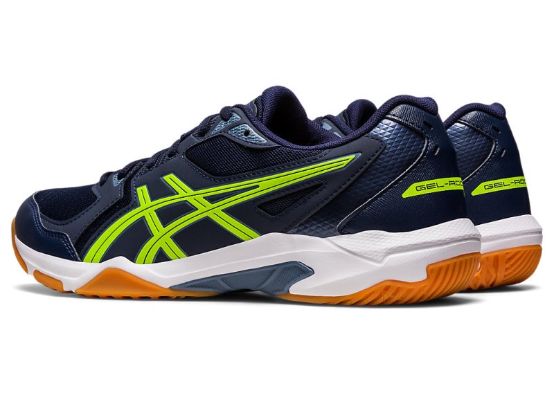 Asics Gel-rocket 10 Tenisice Za Odbojku Muške Crne Zelene | RS1892-908