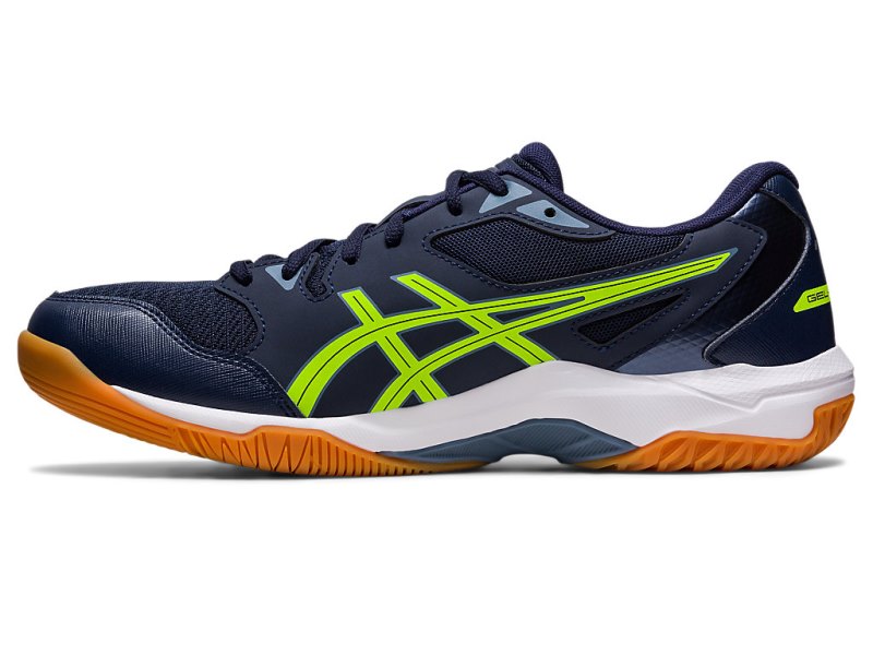 Asics Gel-rocket 10 Tenisice Za Odbojku Muške Crne Zelene | RS1892-908