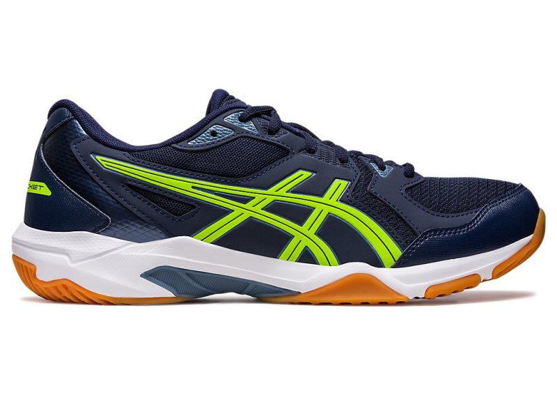 Asics Gel-rocket 10 Tenisice Za Odbojku Muške Crne Zelene | RS1892-908