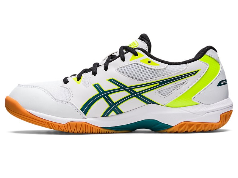 Asics Gel-rocket 10 Tenisice Za Odbojku Muške Bijele Tamno Zelene | RS2869-073