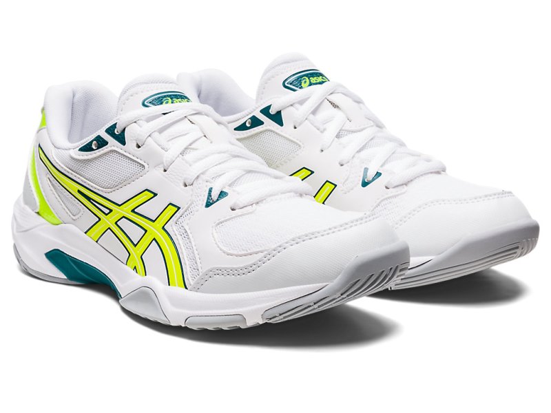 Asics Gel-rocket 10 Tenisice Za Odbojku Ženske Bijele Žute | RS4558-718