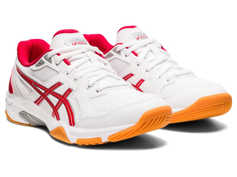 Asics Gel-rocket 10 Tenisice Za Odbojku Ženske Bijele Crvene | RS6215-178