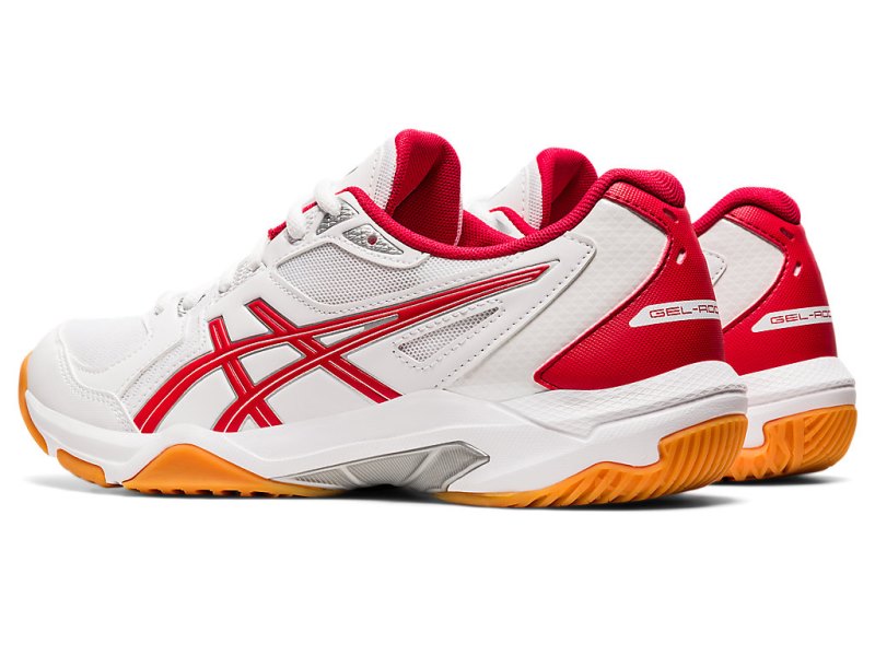 Asics Gel-rocket 10 Tenisice Za Odbojku Ženske Bijele Crvene | RS6215-178